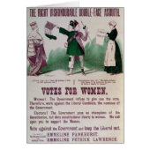 Women's Suffrage Poster (Front)