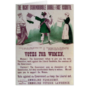 Women's Suffrage Poster