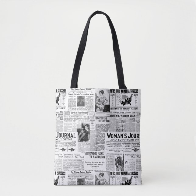 WOMEN'S SUFFRAGE TOTE BAG (Front)