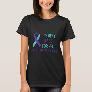 Womens Suicide Prevention 988 Hotline Shirt 988 Su
