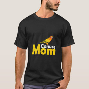 Womens Sun Conure Mom Bird Idea T-Shirt