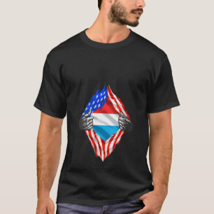 Women's Super Luxembourger Heritage Luxembourg Roo T-Shirt