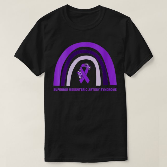 Womens Superior Mesenteric Artery Syndrome SMAS Pu T-Shirt (Design Front)