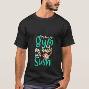 Womens Sushi Design for Japanese Cuisine Rice Love T-Shirt