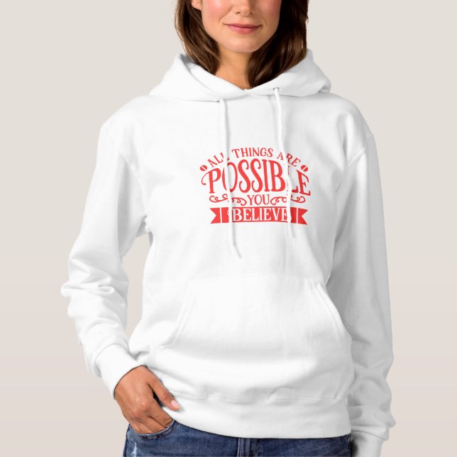 Women's Sweat-Shirt Hoodie (Front)