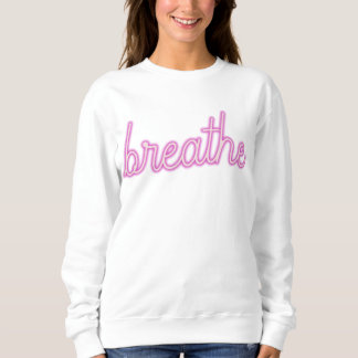 Womens sweatshirt "Breath"