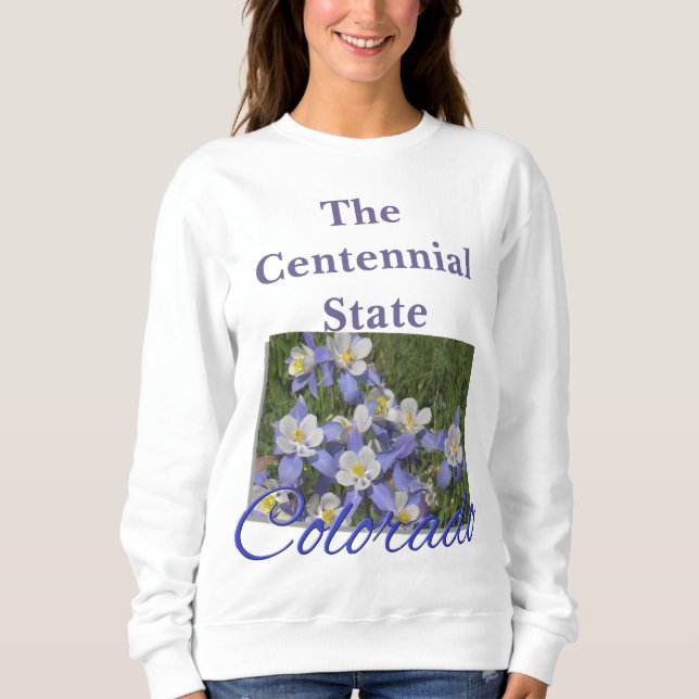 Women's Sweatshirt - COLORADO (Front)