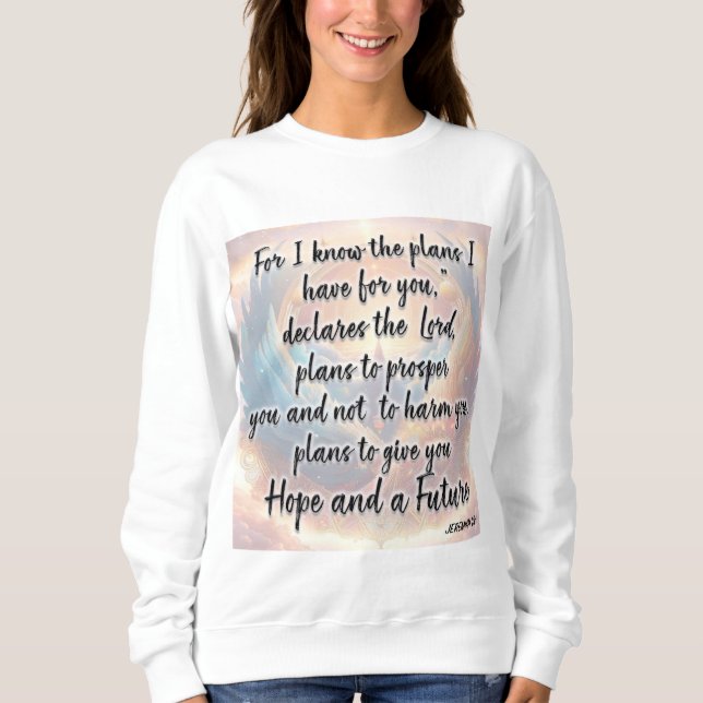 Women's Sweatshirt - Jeremiah 29:11 (Front)