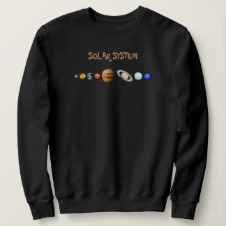 Women's Sweatshirt Solar System