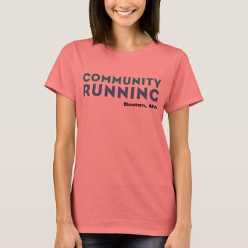 Women's Sweatshirt T-shirt by Community_Running at Zazzle