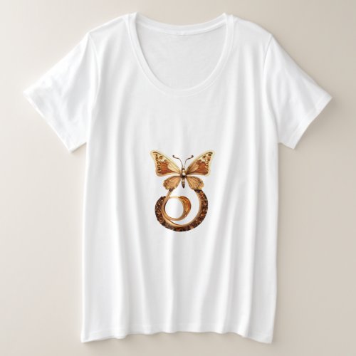 Womens T_shirt butterfly design