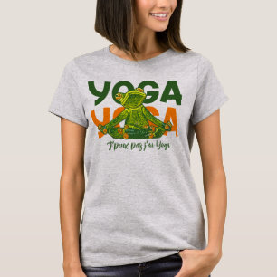 Women's T-shirt I can't have Yoga