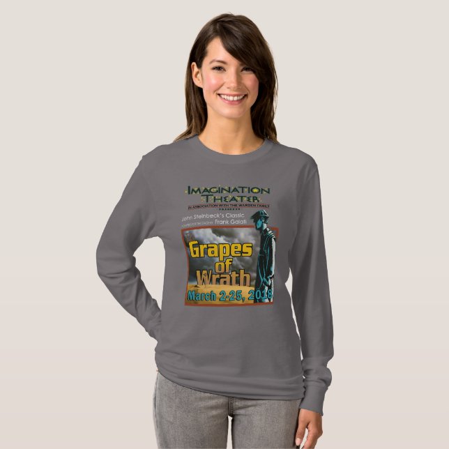 Women's T shirt - Long Sleeve (Front Full)