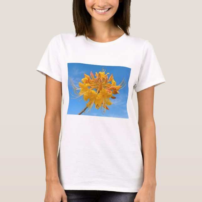 Women's T-Shirt (M) with Florida Flame Azalea (Front)