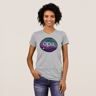 Women's T-shirt OPA Logo colorful wash