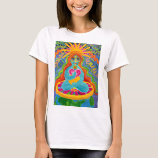 Womens T-Shirt Original Artwork Bright Colors