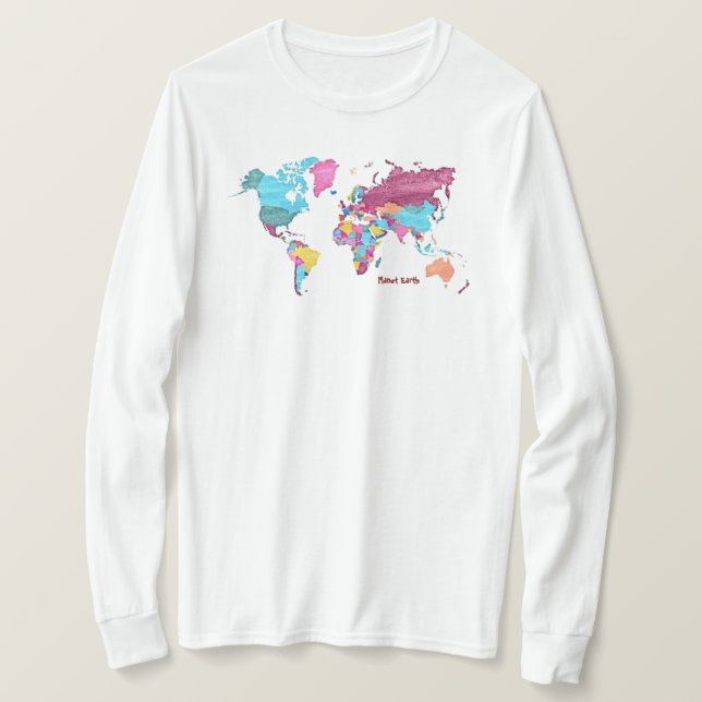 Women's T-Shirt  Planet Earth (Design Front)