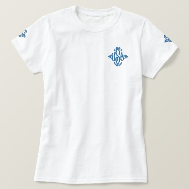 Women's T-Shirt USA (Design Front)