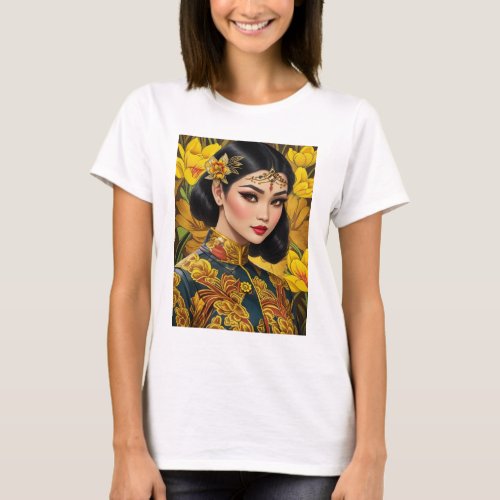 Womens T_Shirts _ Express Your Style Bali Retro