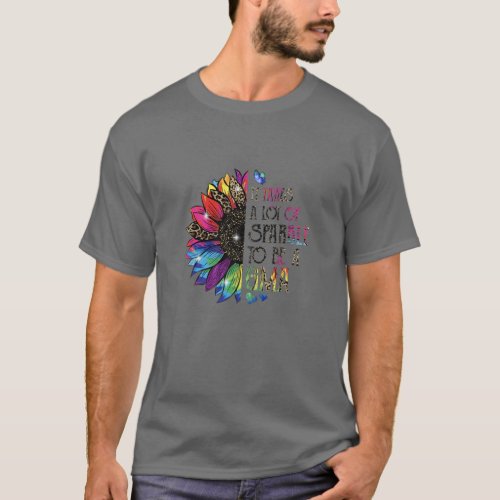 Womens T Takes A Lot Of Sparkle To Be A GMA Fall H T_Shirt