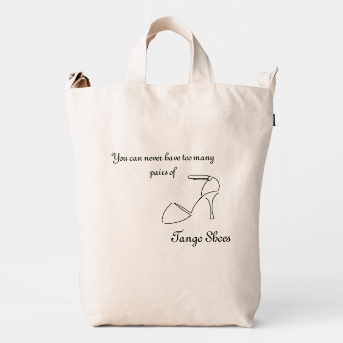 Cotton Tote Bag I Love To Tango