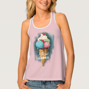 Women's Tank Top all delicious ice cream.