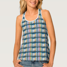 Women's Tank Top Longboard Style