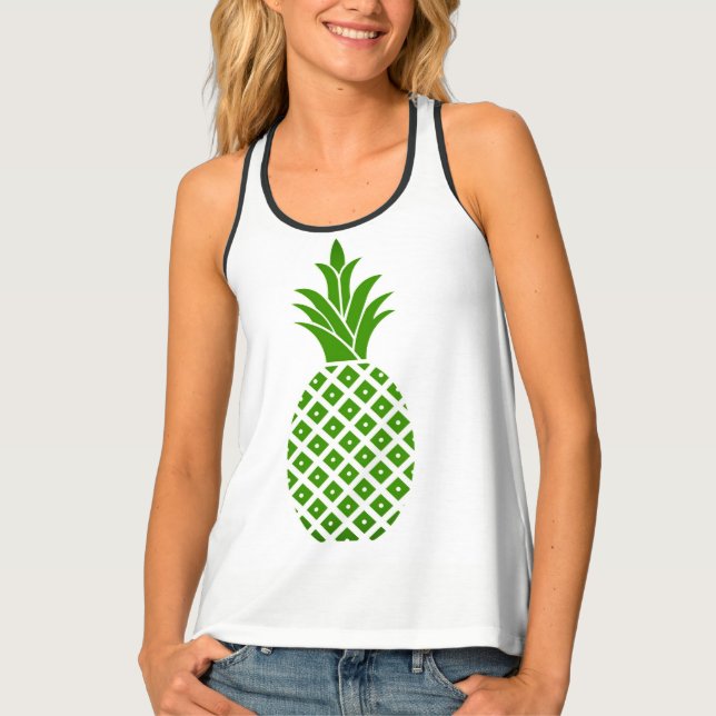Womens Tank Top-Pineapple (Front)
