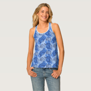 Women's Tank Top Shells Print