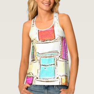 WOMENS TANK TOP VEST DESIGN STYLE