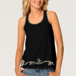 WOMEN'S TANK TOP VEST STYLE DESIGN