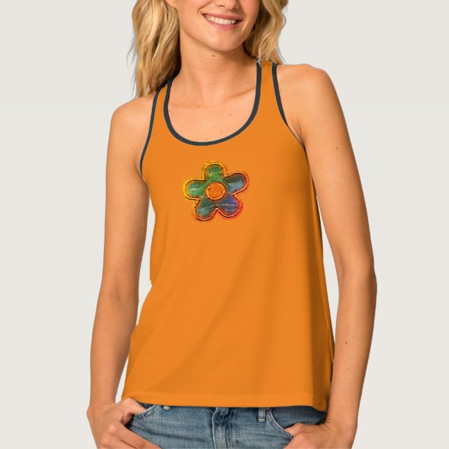 WOMEN'S TANK TOP VEST STYLE DESIGN (Front)