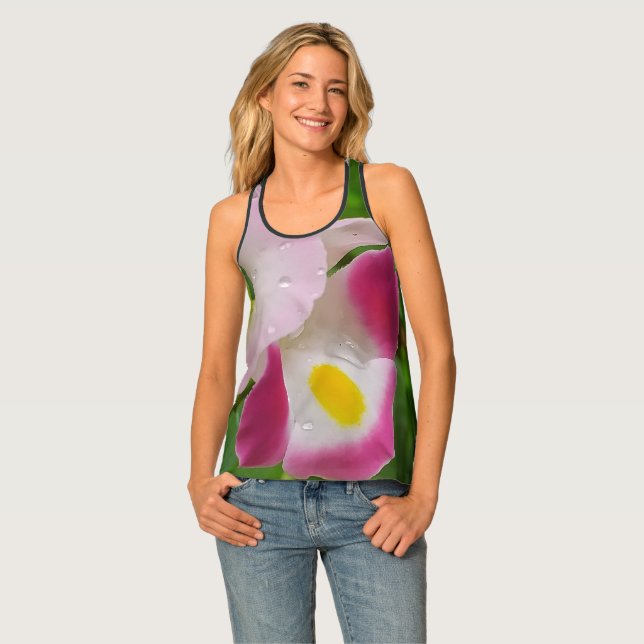 Women's Tank Top with nature (Front Full)