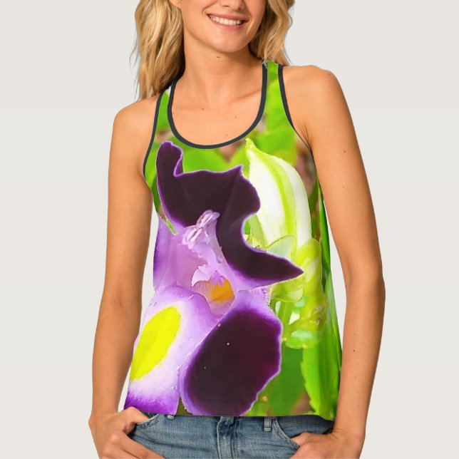 Women's Tank Top with nature (Front)