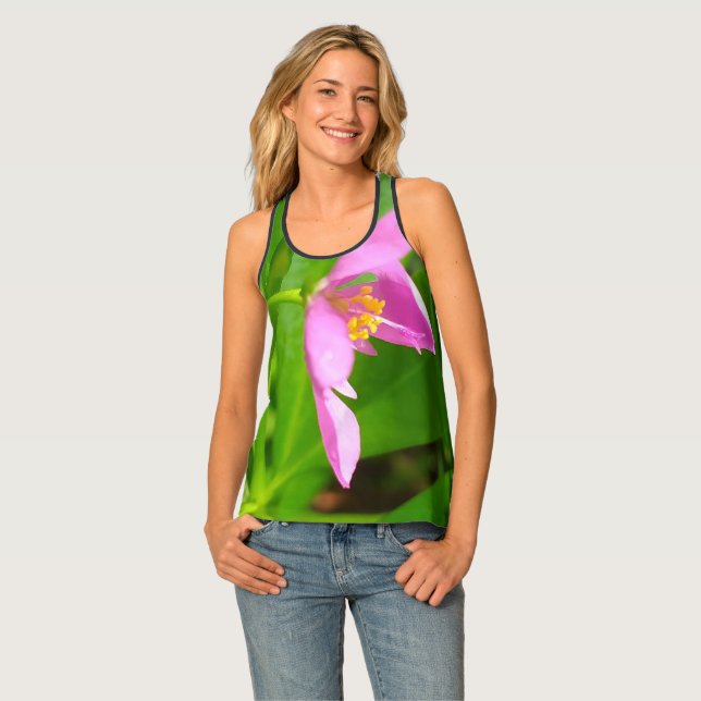 Women's Tank Top with nature (Front Full)