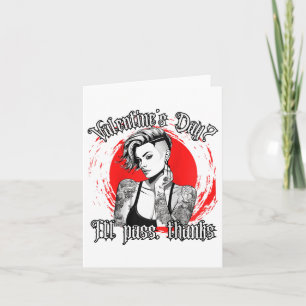 Womens Tattooed Single Woman Inked Woman For Anti Card