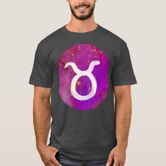 Womens Taurus Astrology Horoscope Women Teens Bac T-Shirt