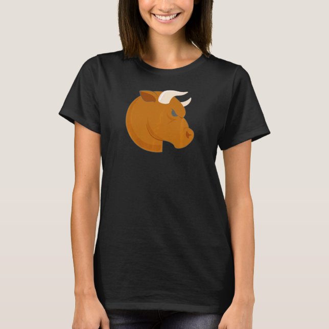 Womens Taurus Astrology Horoscope Women Teens T-Shirt (Front)