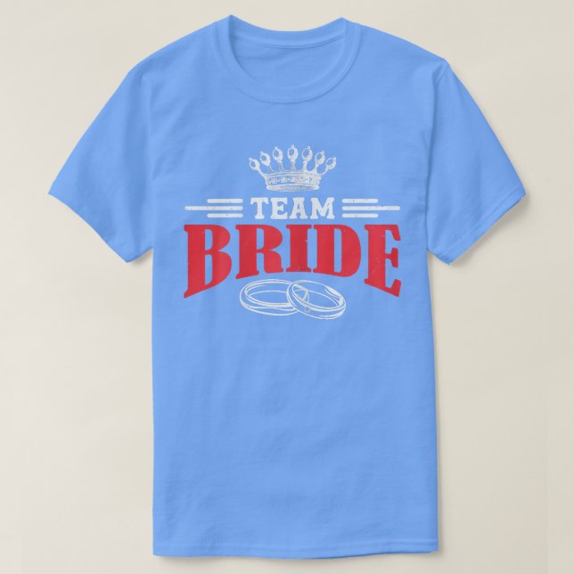 Womens Team Bride T-Shirt (Design Front)