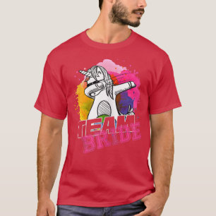 Womens Team Bride - Women Bachelorette Hen Night P T-Shirt