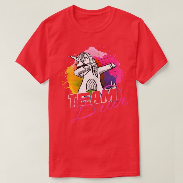 Womens Team Bride - Women Bachelorette Hen Night P T-Shirt (Design Front)
