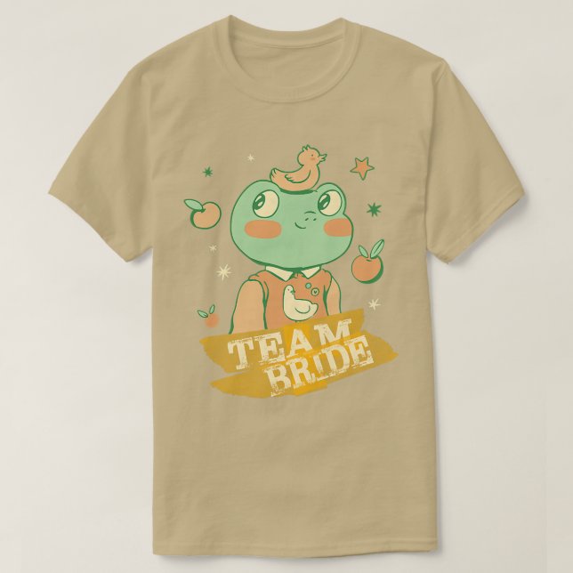 Womens Team Bride  Women Bachelorette Hen Night Pa T-Shirt (Design Front)