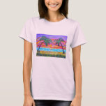 Women&#39;s Tee - Peaceful Tropical Paradise at Zazzle