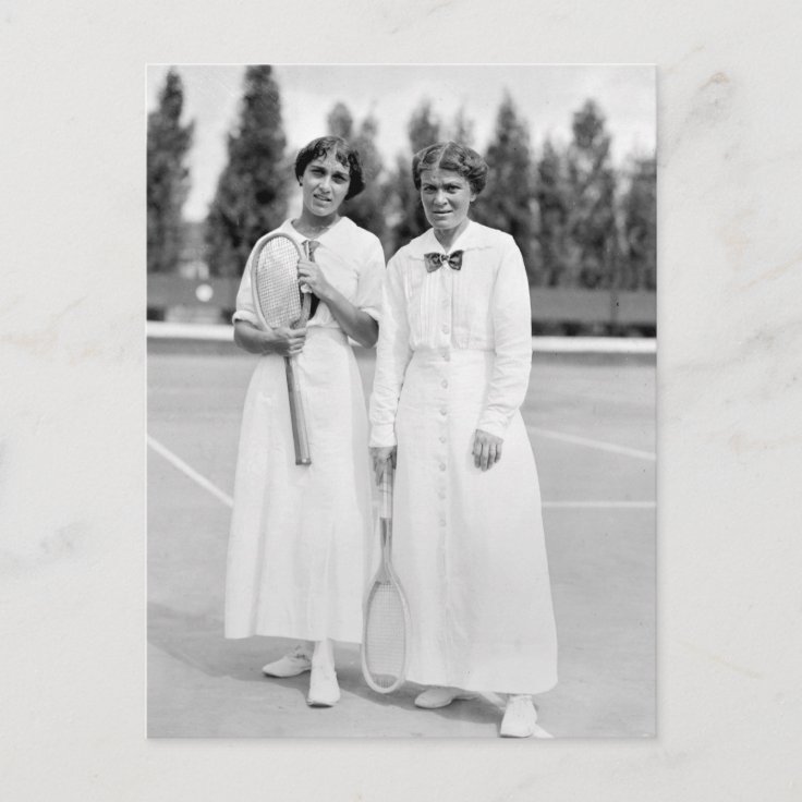 Women's Tennis Champions, 1913 Postcard Zazzle