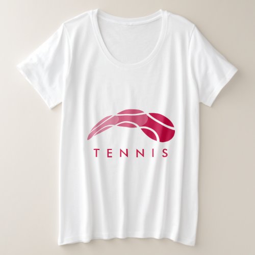 Womens tennis clothing plus size sport tee shirt