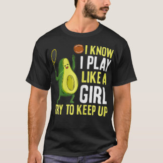 Womens Tennis Court Quote for your Tennis Lover Gi T-Shirt