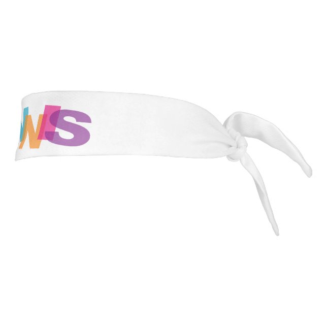Women's tennis headband custom sweatband for sport (Rotate 90)