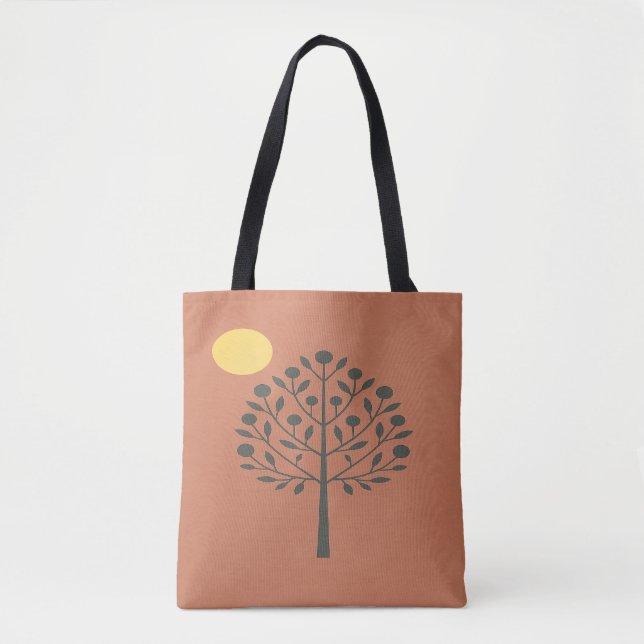 Womens Terracotta Tote Bag (Front)