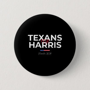 Womens Texans For Kamala Harris 2024 Texans For Ha Button