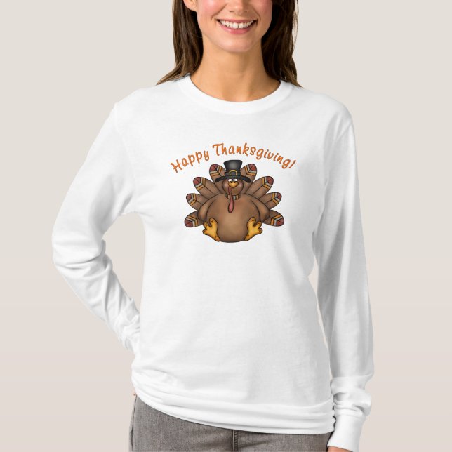 Womens' Thanksgiving T-Shirt (Front)